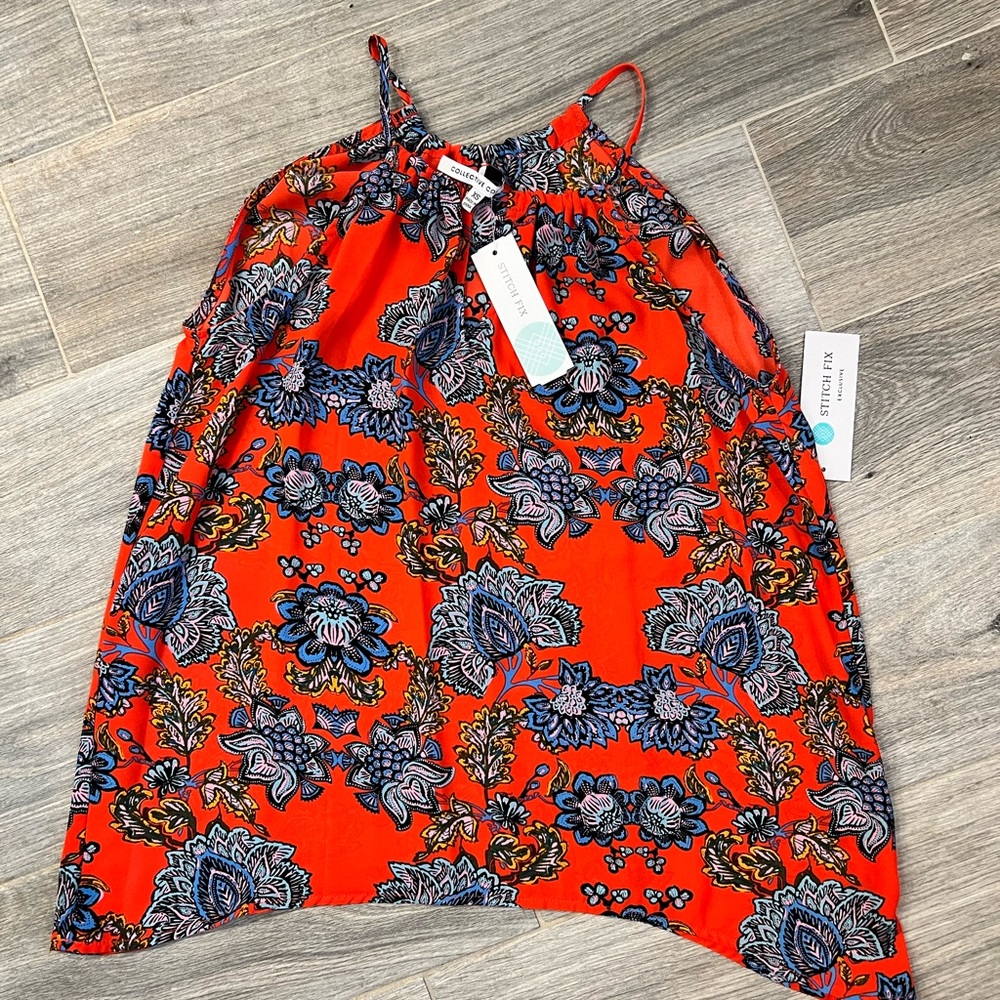 Collective Concepts Halter Blouse. Size X-Small